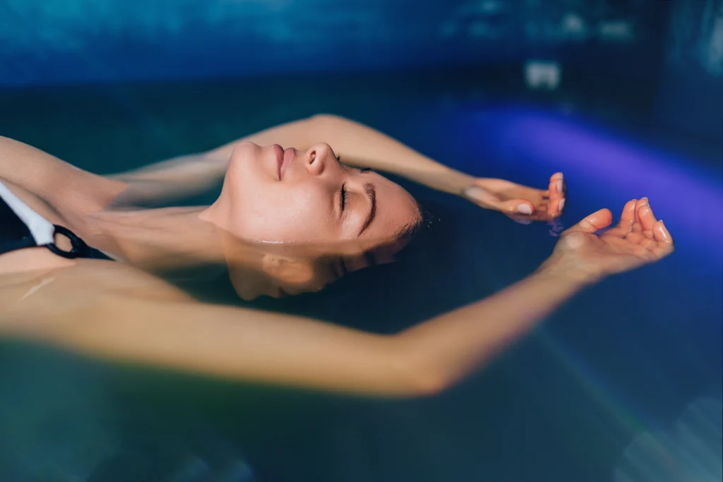 Women in a Float Tank