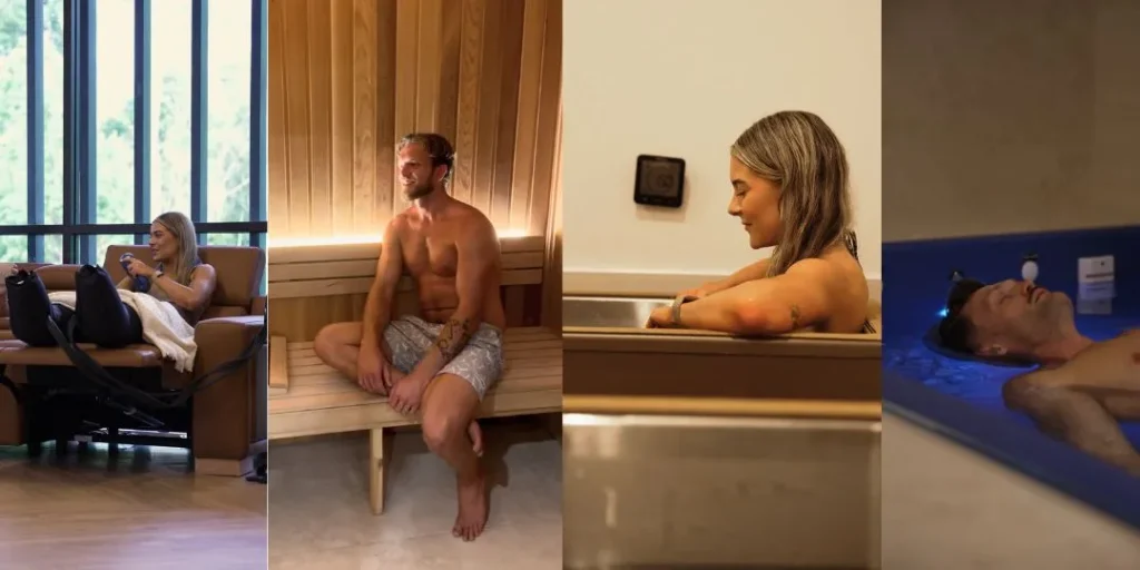 Recovery Protocols Magnesium-Float-Cold-Plunge-Traditional-Sauna-Compression-Therapy